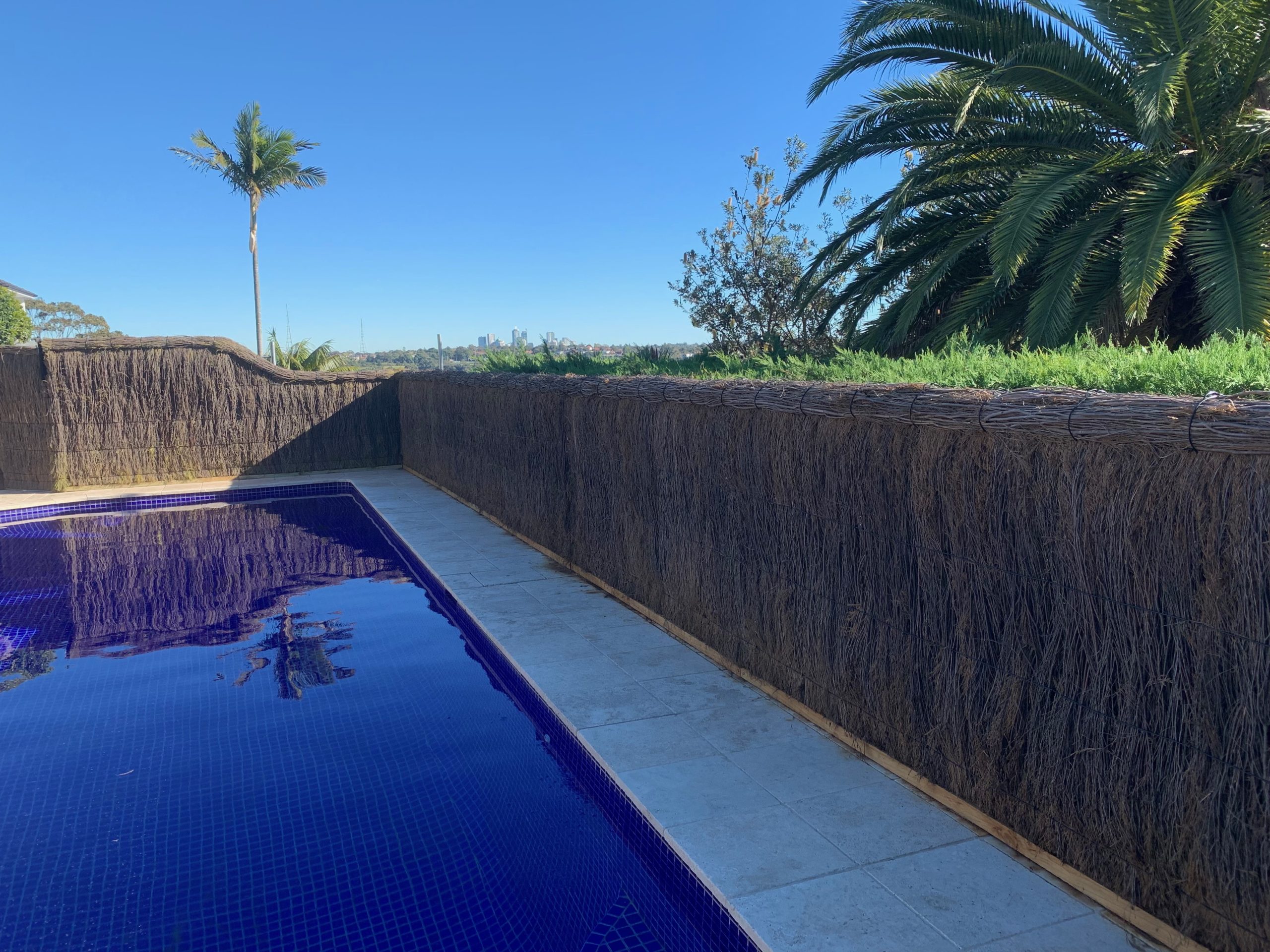 Brush Pool Fence and Gate