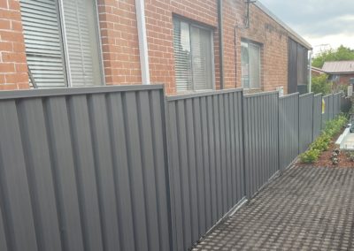 Colorbond Boundary Fence