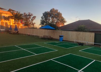 Treated Pine Lapped and Capped Paling Fence