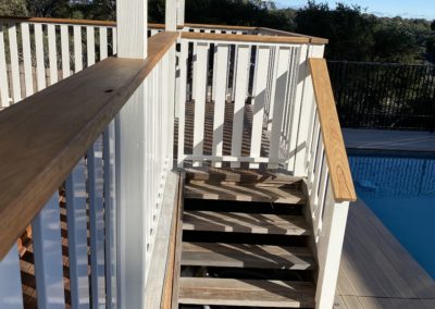 Custom Timber Balustrade and Gate