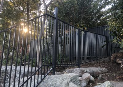 Custom Powder Coated Aluminium Flat Pool Fence and Gate