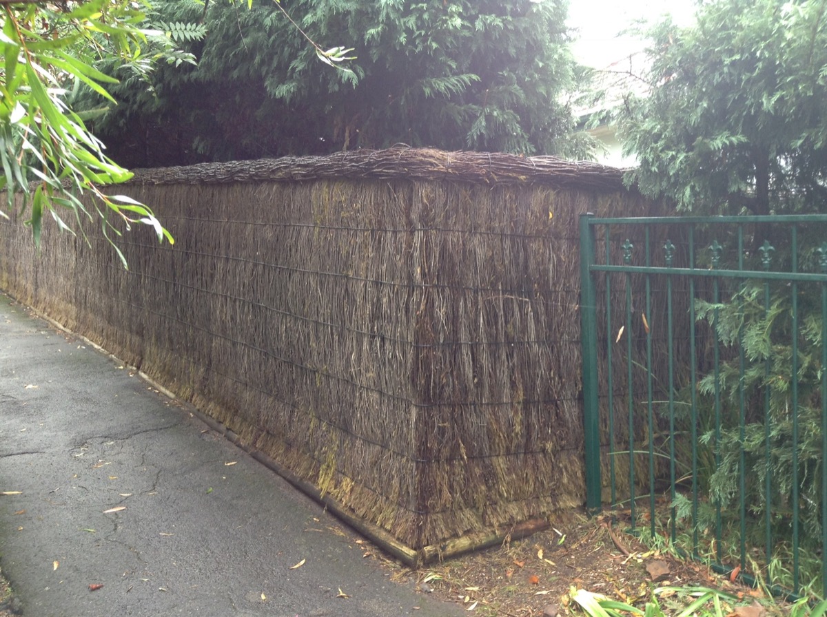 Brushwood Fencing Natural Fencing