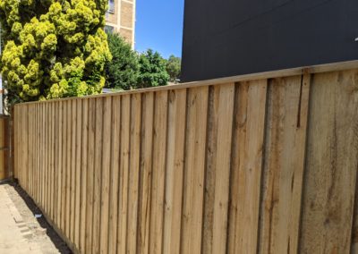 Treated Pine Lapped and Capped Paling Fence